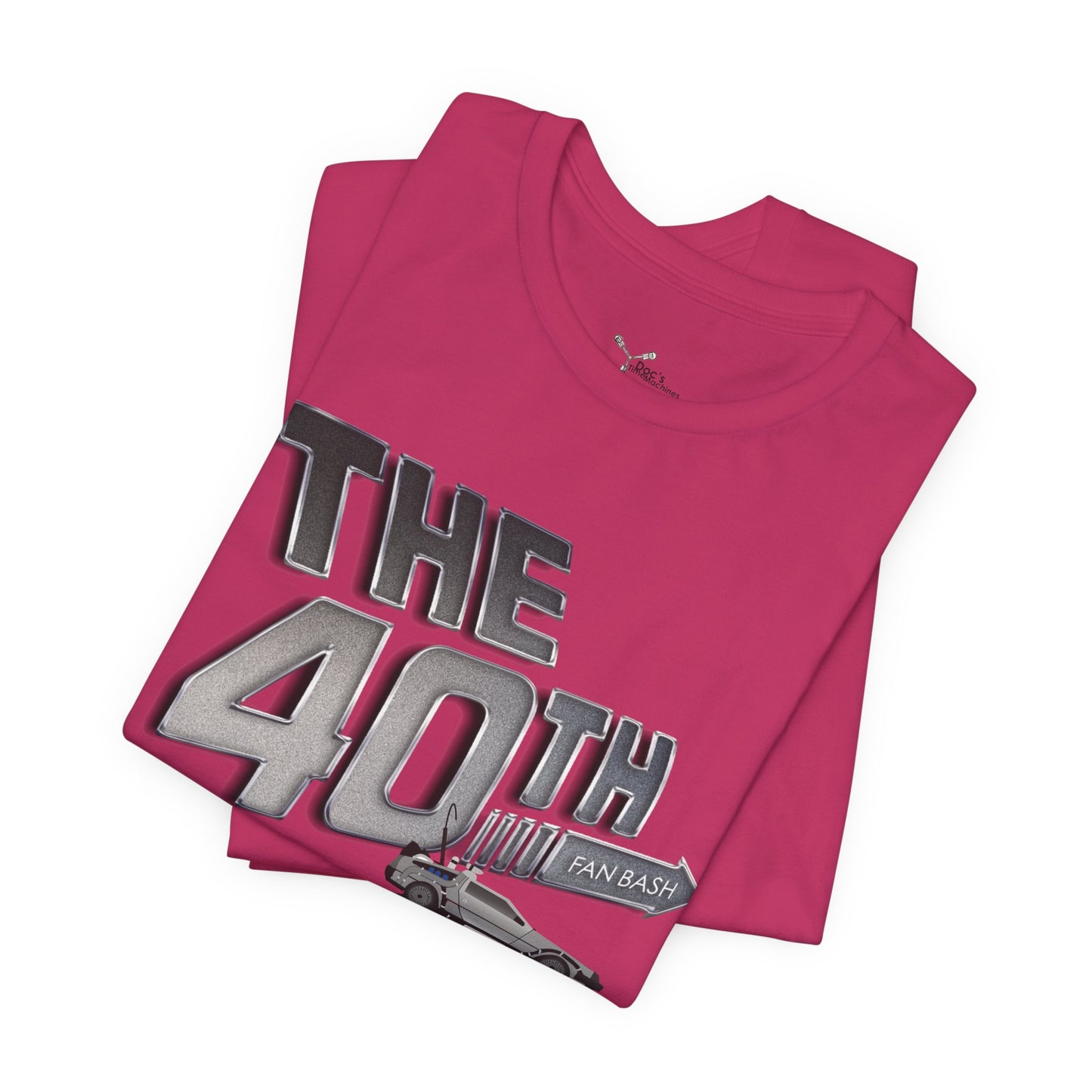 40th Anniversary Fan Bash Celebration Unisex Jersey Short Sleeve Tee