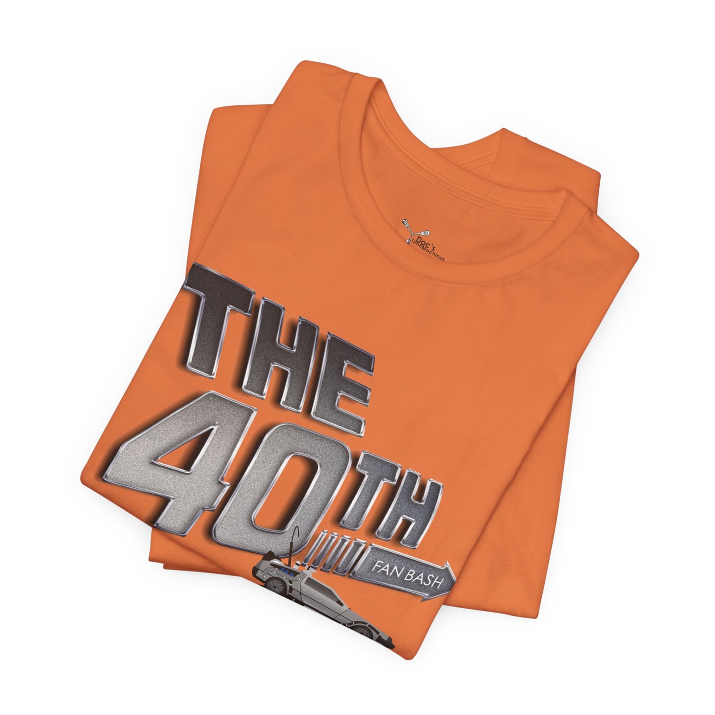 40th Anniversary Fan Bash Celebration Unisex Jersey Short Sleeve Tee