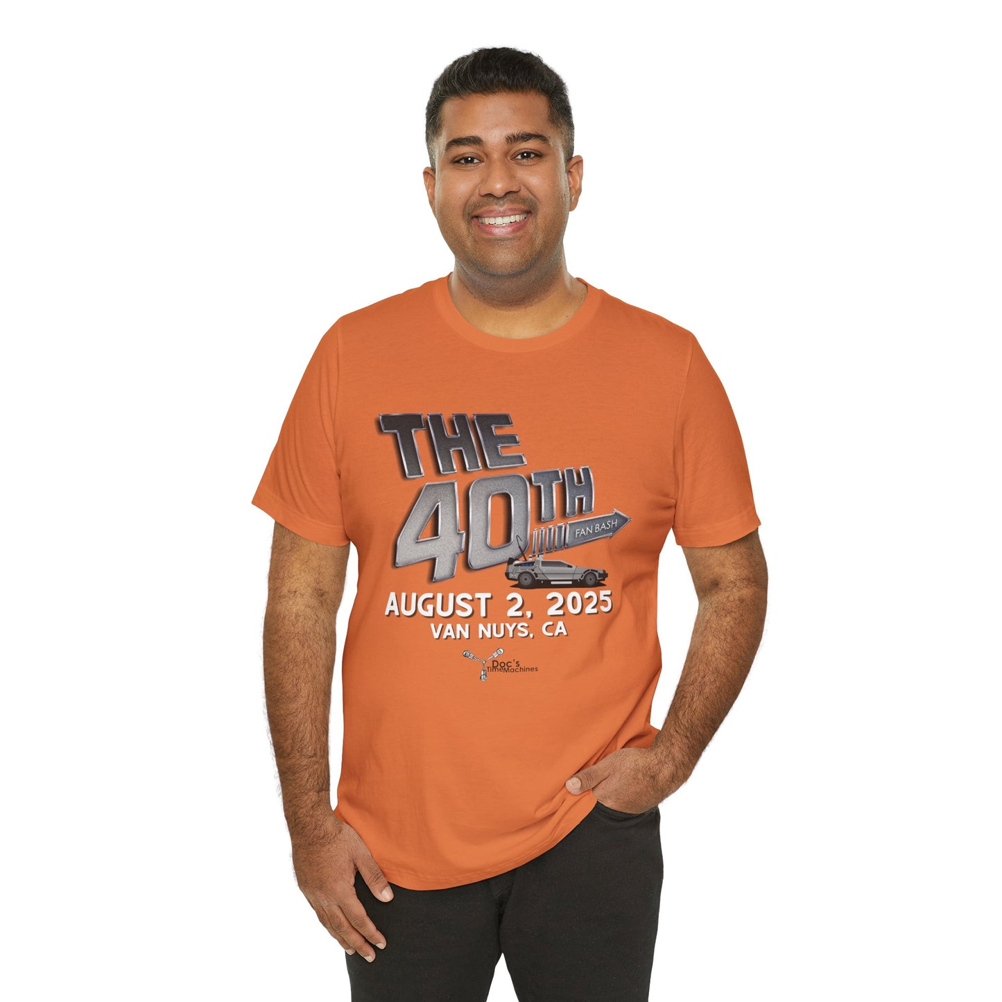40th Anniversary Fan Bash Celebration Unisex Jersey Short Sleeve Tee