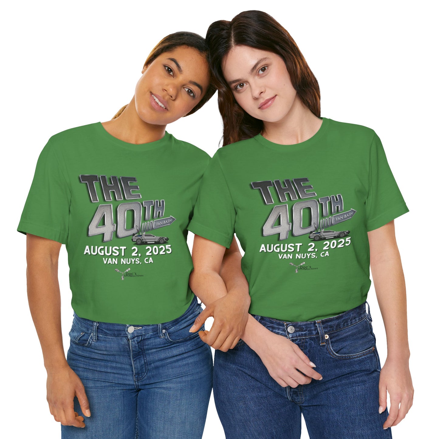 40th Anniversary Fan Bash Celebration Unisex Jersey Short Sleeve Tee