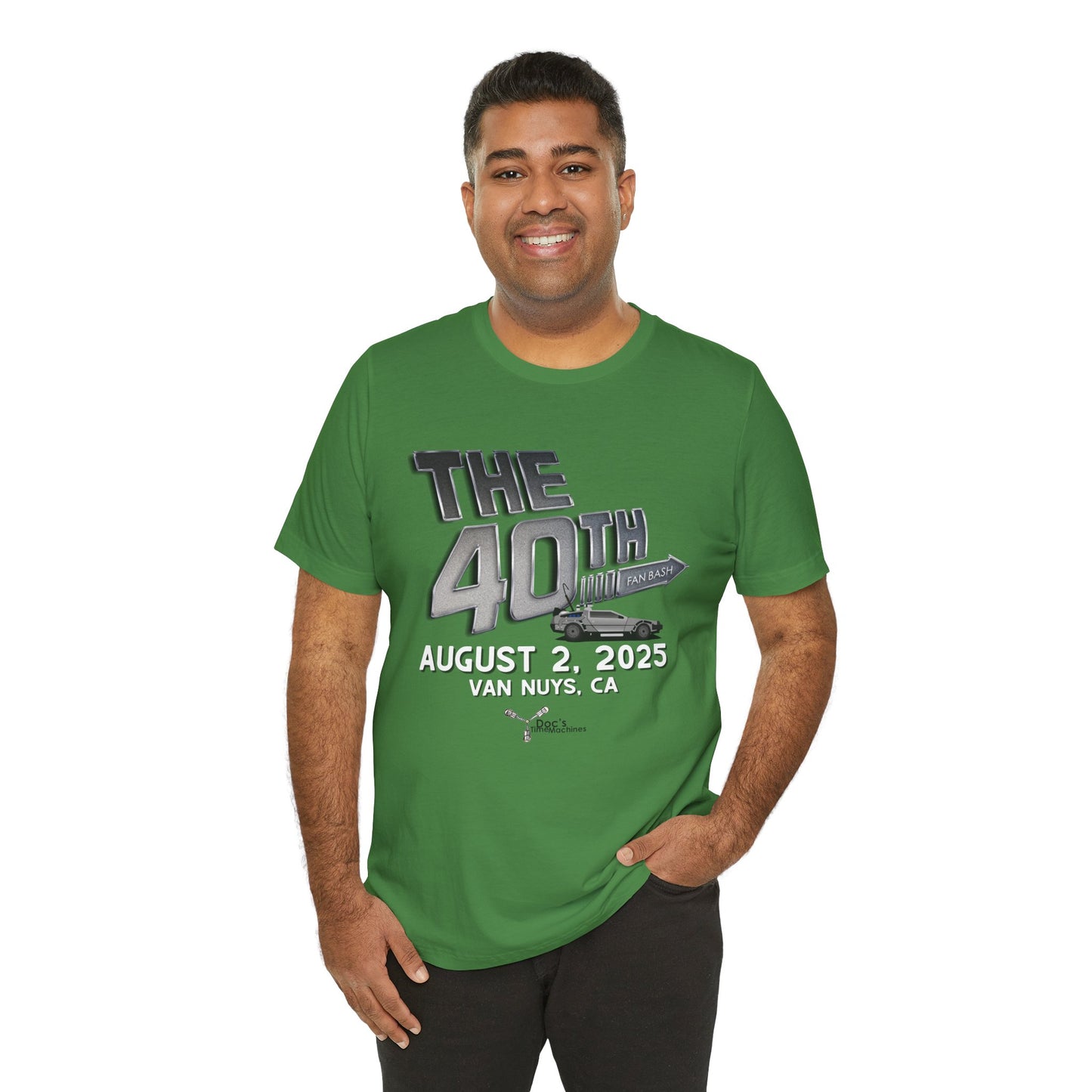 40th Anniversary Fan Bash Celebration Unisex Jersey Short Sleeve Tee