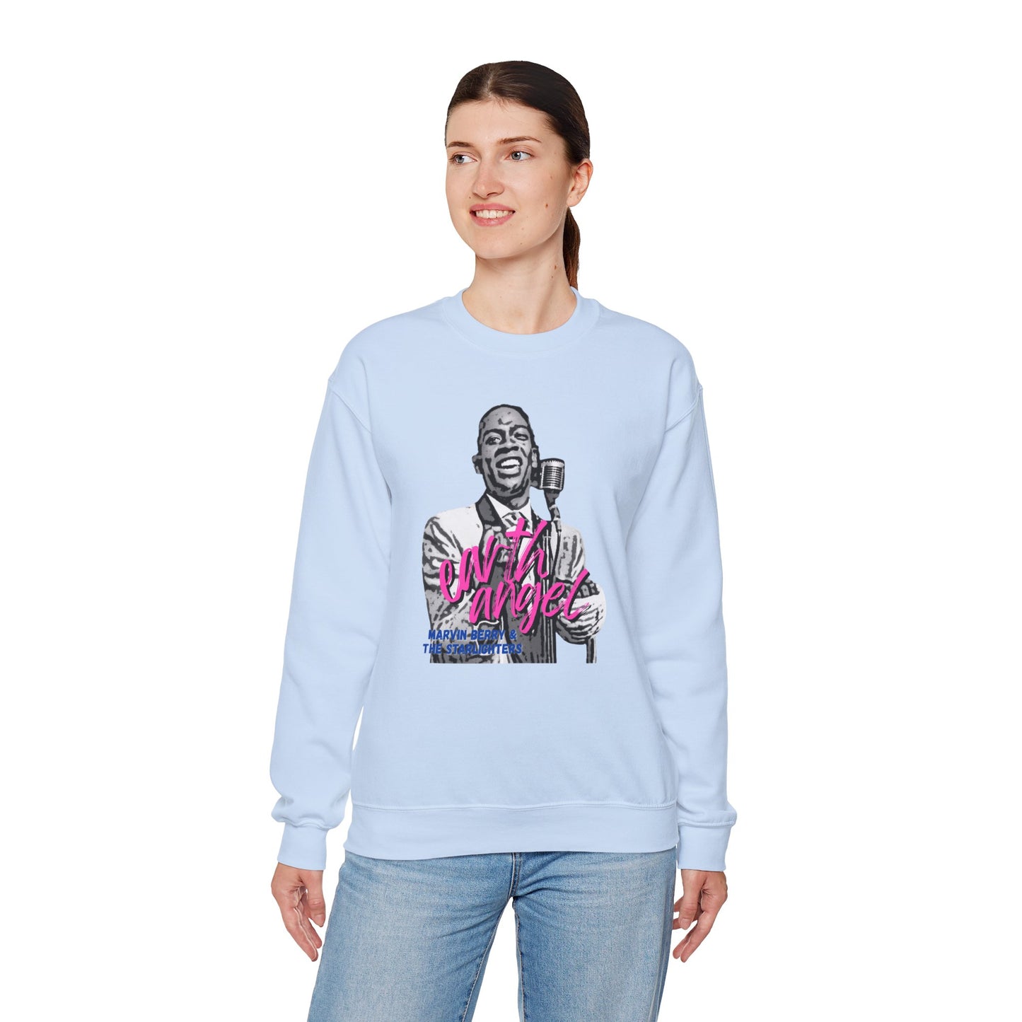Marvin Berry Earth Angel Crewneck Sweatshirt