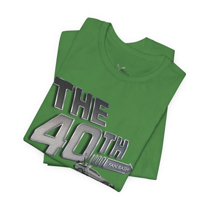 40th Anniversary Fan Bash Celebration Unisex Jersey Short Sleeve Tee