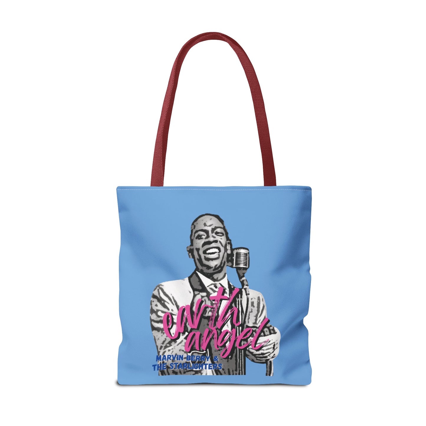 Marvin Berry 'Earth Angel' Tote Bag — Marvin Berry & the Starlighters Graphic Tote