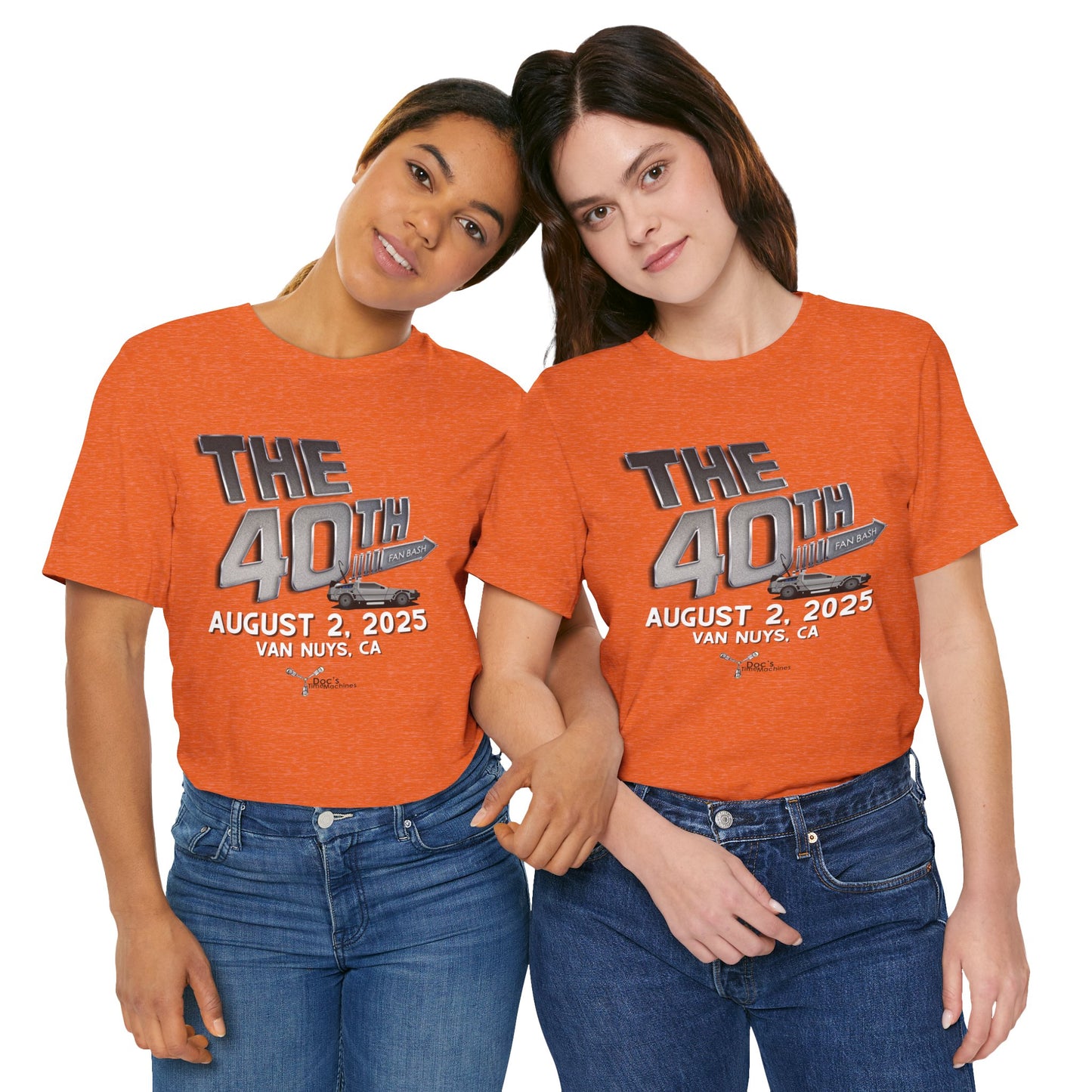 40th Anniversary Fan Bash Celebration Unisex Jersey Short Sleeve Tee
