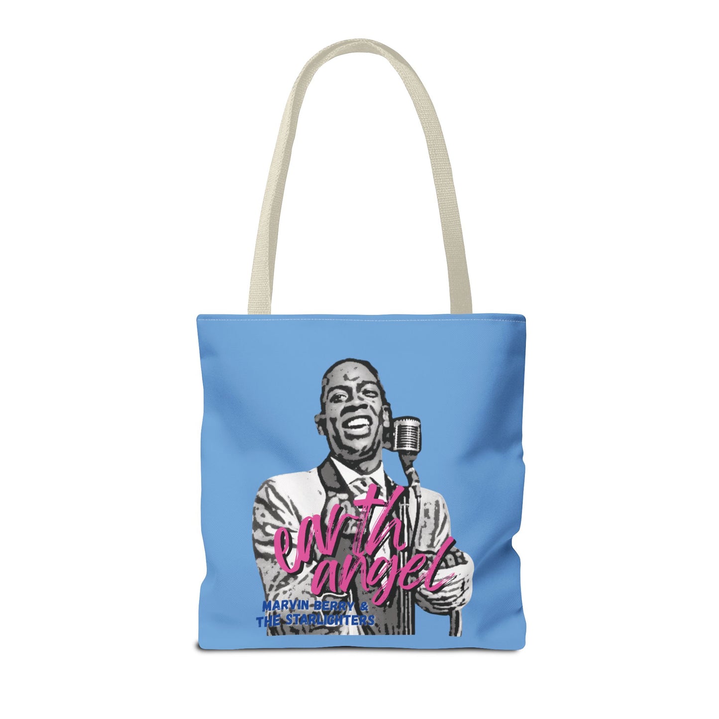 Marvin Berry 'Earth Angel' Tote Bag — Marvin Berry & the Starlighters Graphic Tote