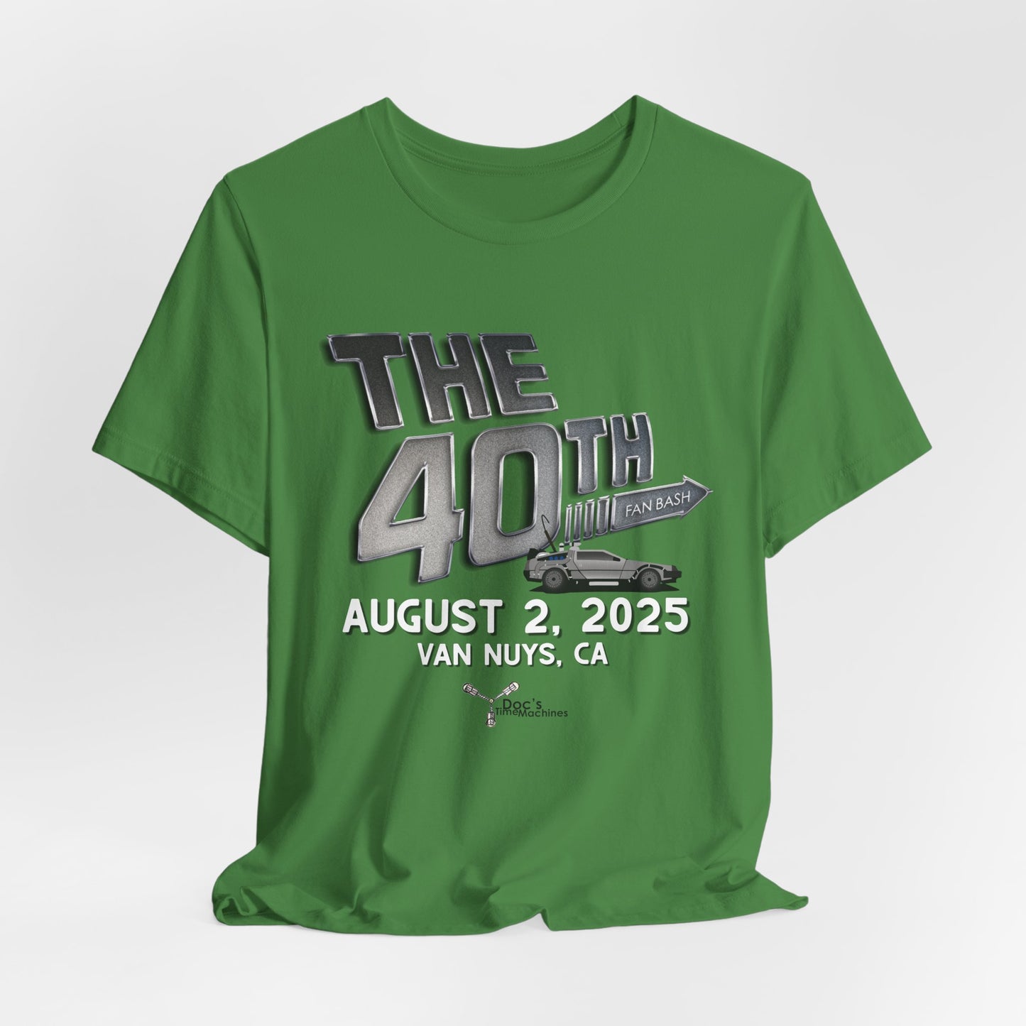 40th Anniversary Fan Bash Celebration Unisex Jersey Short Sleeve Tee