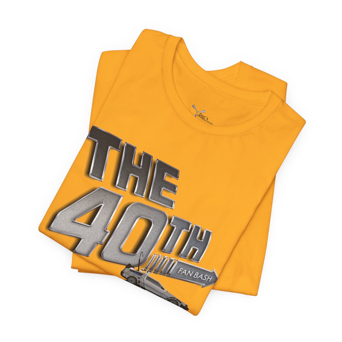 40th Anniversary Fan Bash Celebration Unisex Jersey Short Sleeve Tee