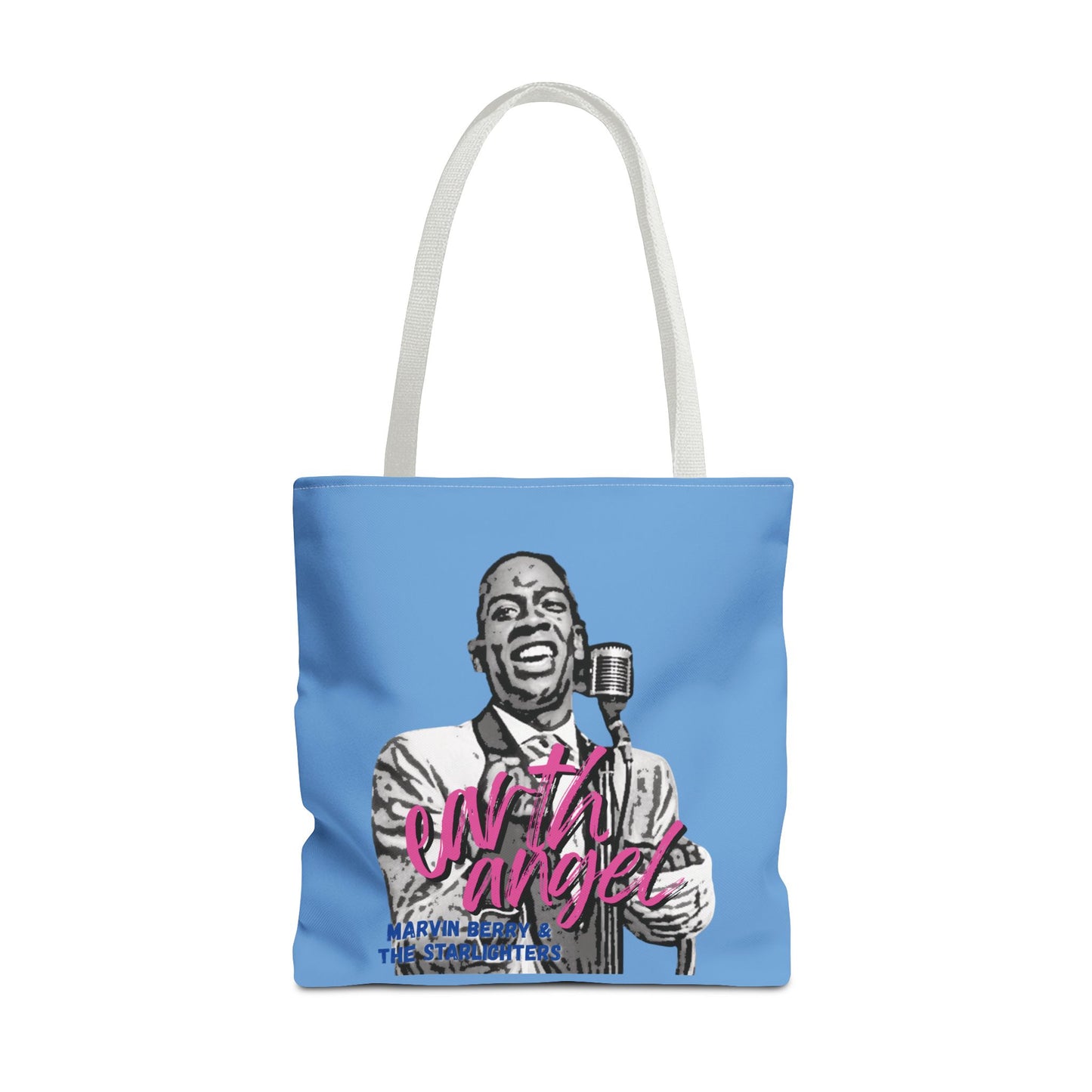 Marvin Berry 'Earth Angel' Tote Bag — Marvin Berry & the Starlighters Graphic Tote