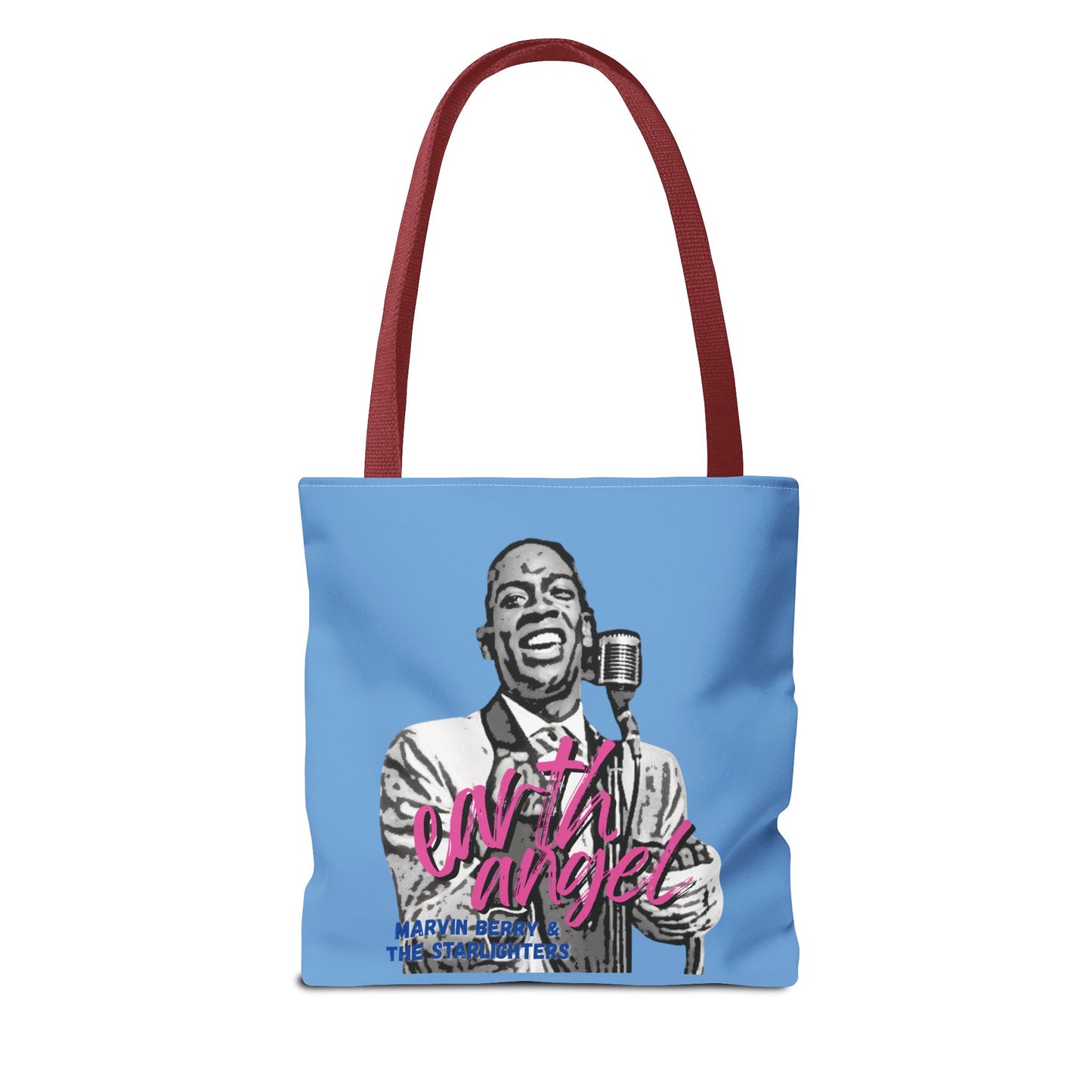 Marvin Berry 'Earth Angel' Tote Bag — Marvin Berry & the Starlighters Graphic Tote