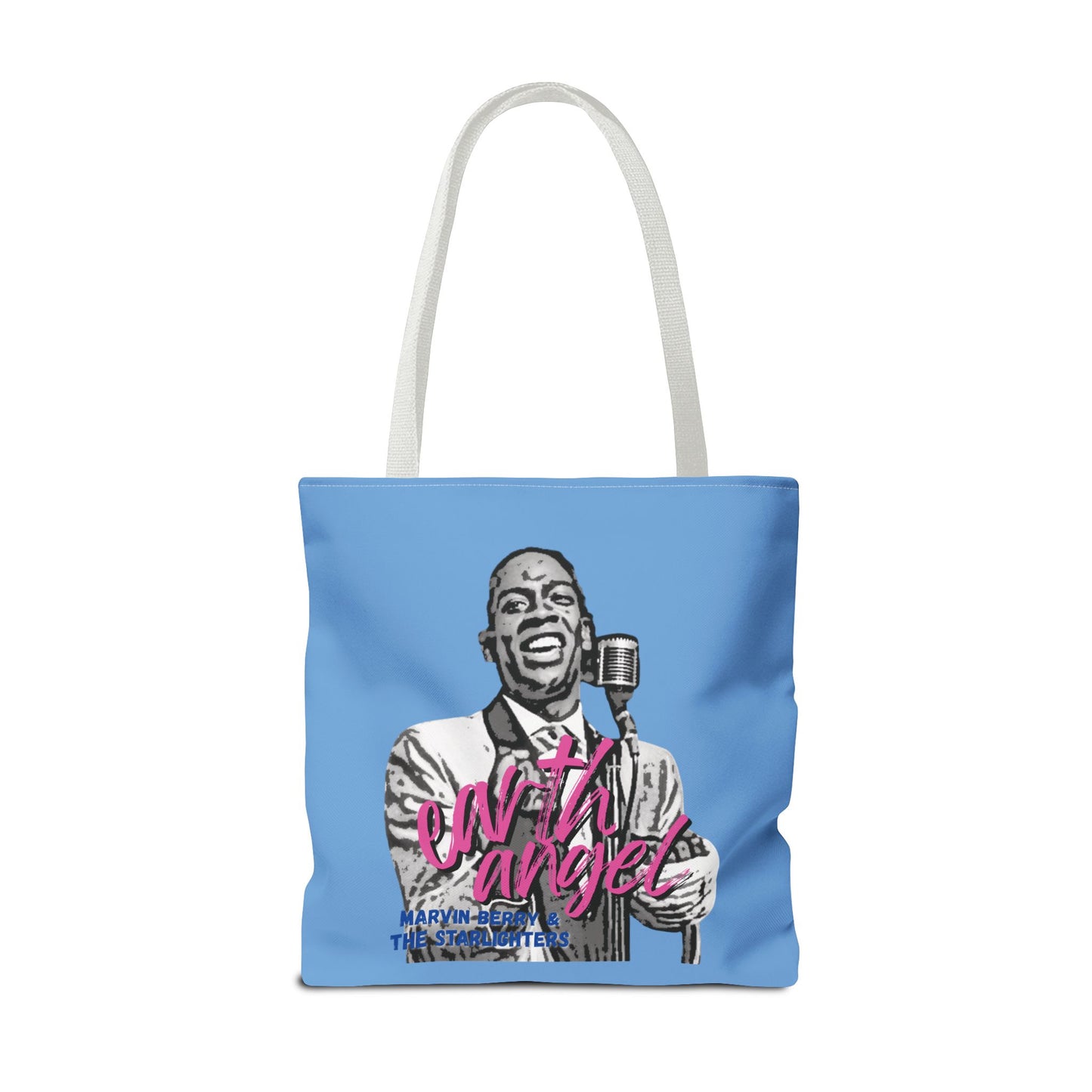 Marvin Berry 'Earth Angel' Tote Bag — Marvin Berry & the Starlighters Graphic Tote