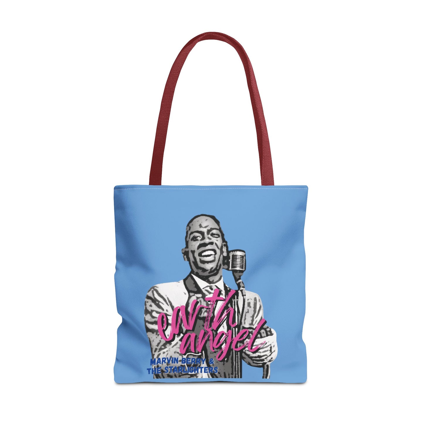 Marvin Berry 'Earth Angel' Tote Bag — Marvin Berry & the Starlighters Graphic Tote