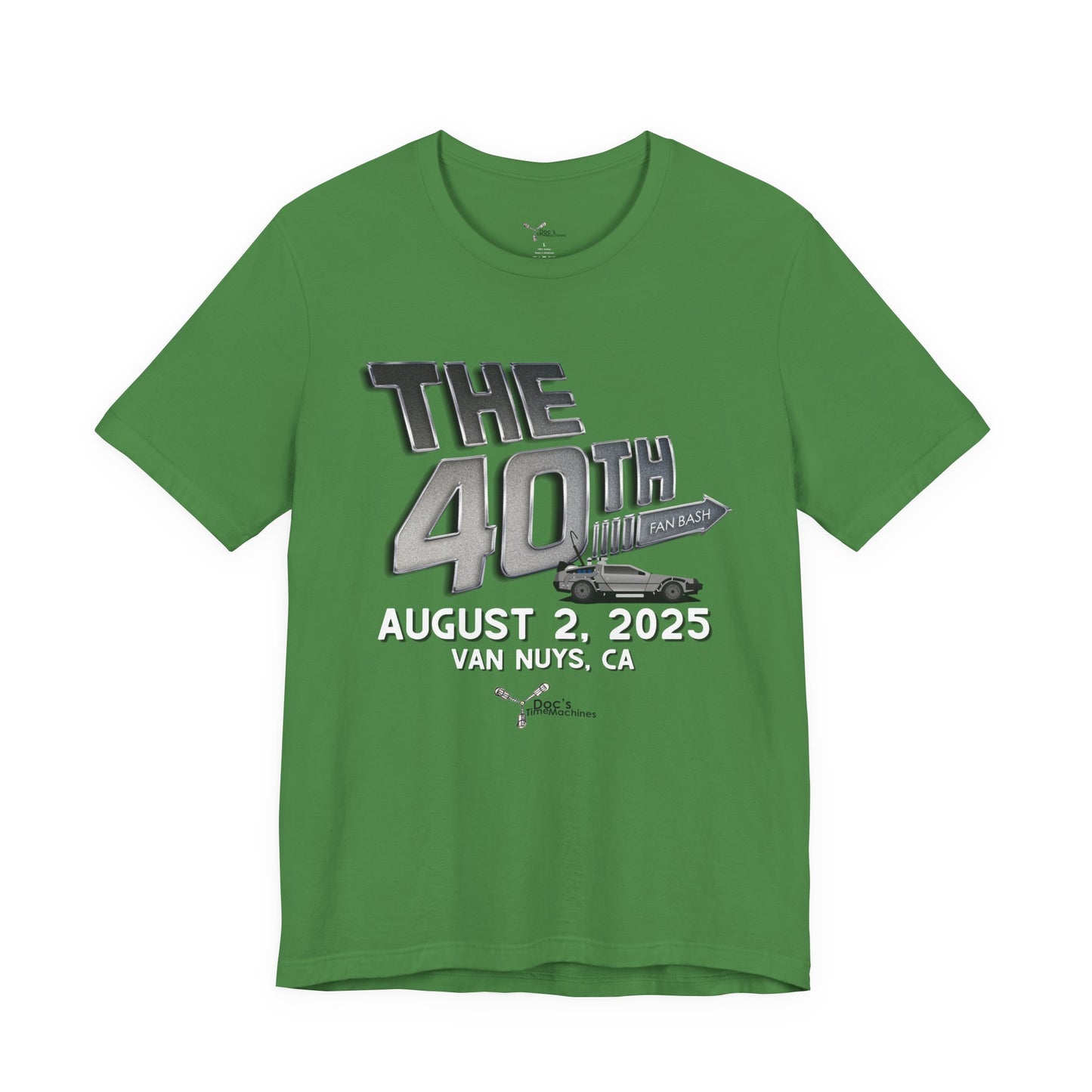40th Anniversary Fan Bash Celebration Unisex Jersey Short Sleeve Tee