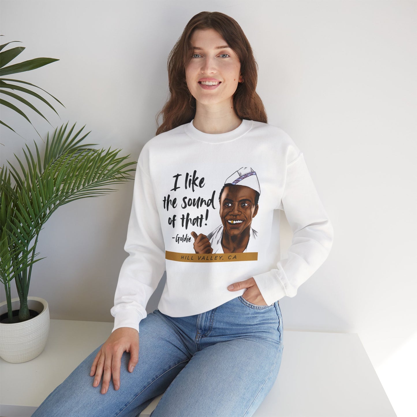 I Like The Sound of That! Unisex Heavy Blend Crewneck Sweatshirt