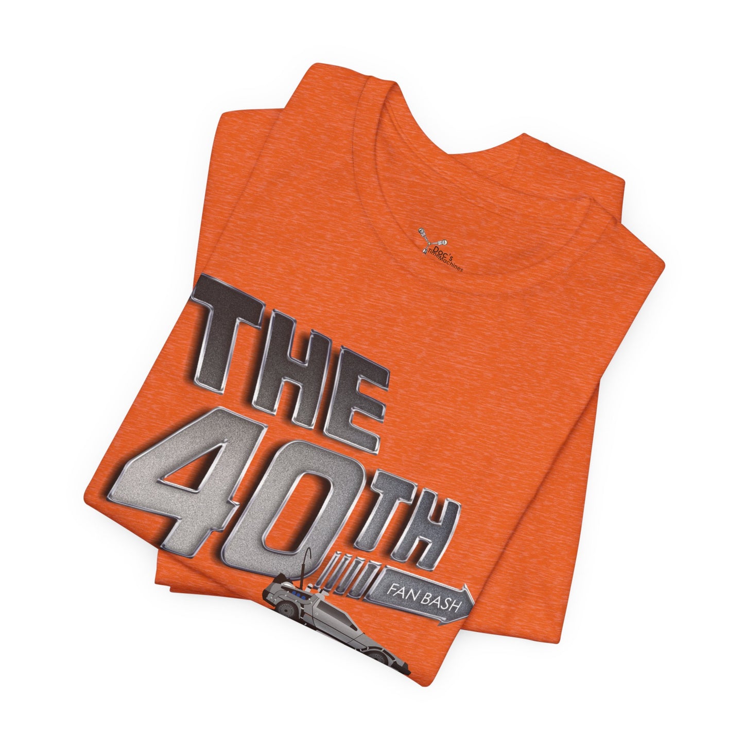 40th Anniversary Fan Bash Celebration Unisex Jersey Short Sleeve Tee