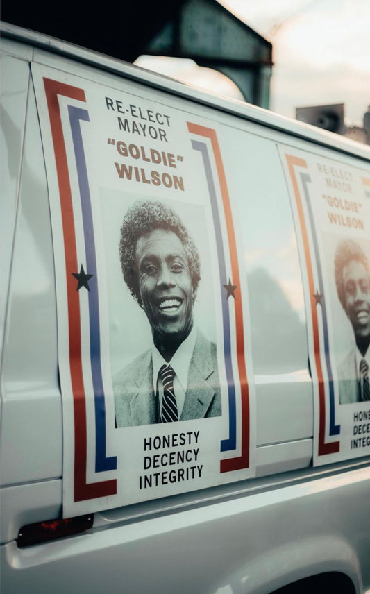 Rent the Goldie Wilson Van | One-of-a-Kind Tribute Vehicle