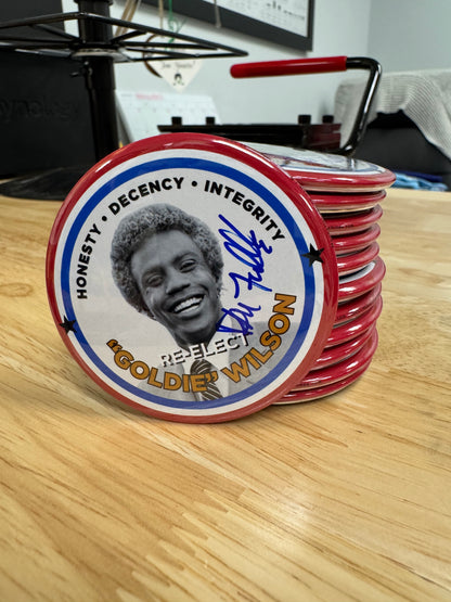 Goldie Wilson Autographed Magnet – Limited Edition Collectible (Donald Fullilove)