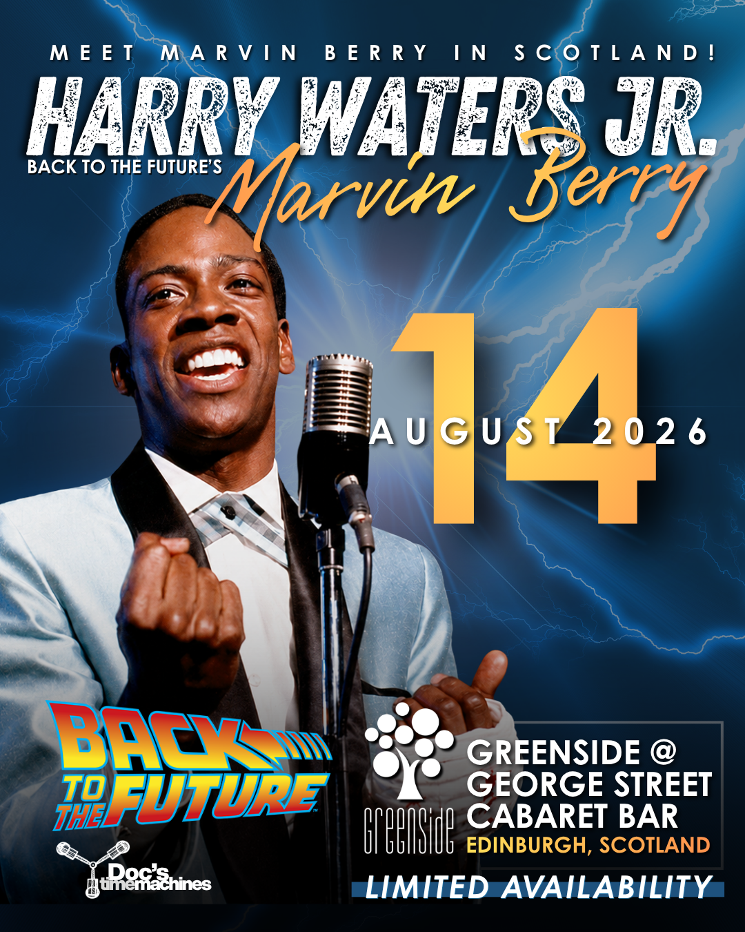 Meet Marvin Berry in Edinburgh
